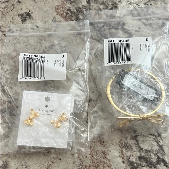 Kate Spade Gold Bow Jewelry Set - Picture 6 of 6